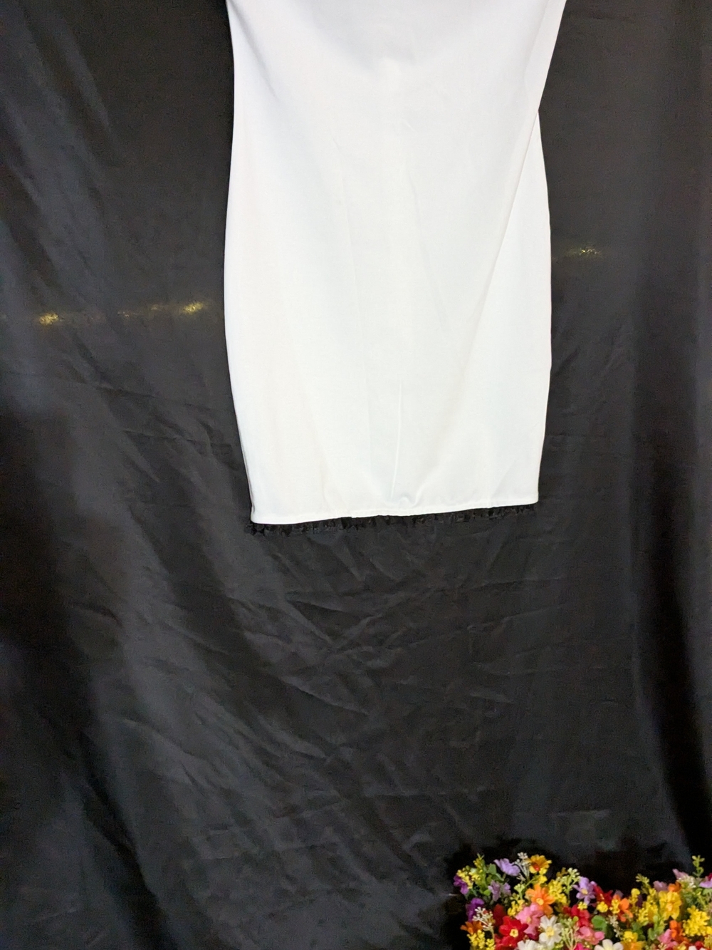 White Pencil Mini Skirt - Sleek Classic Style